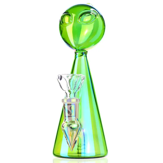 Martian Madness Alien Glass Water Pipe DAB Rig Glass Fumar Pipa Cachimba