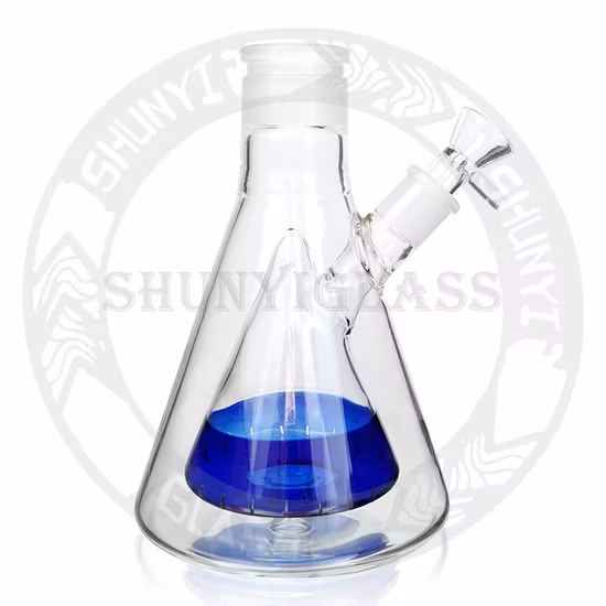 Bobina de glicerina, base de vaso enfriada congelable, pipa de vidrio para fumar, pipa de agua de vidrio, cachimba de aparejo DAB